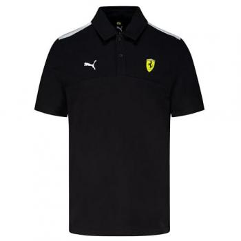 Puma Black Scuderia Ferrari Classic Polo Top