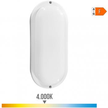 Punto de Luz Ovalado 18W 1820LM 4000K Sensor de Movimiento