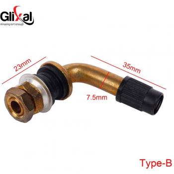 Tige de valve Glixal pour vélo tout terrain et Go-Kart