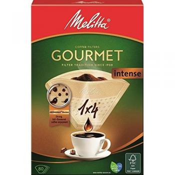 Melitta Gourmet Intense Coffee Filters, 80 Count, 1x4