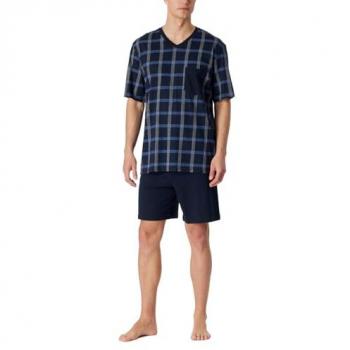 Schiesser Shorty »Comfort Nightwear«, (2 tlg.), klassisches Karo-Muster