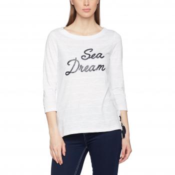 Blouse Femme Beige Cuerdas Print Cortefiel Small