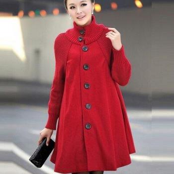 Pregnancy Oversized Windbreaker Jacket