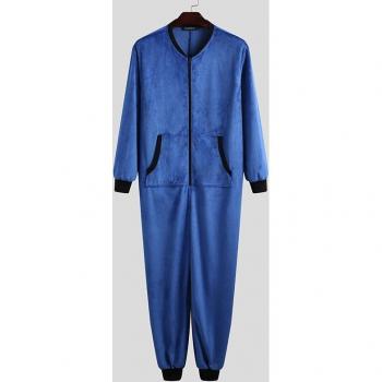 Men's Streetwear Long Sleeve Romper