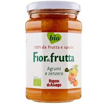 Confettura Bio Agrumi e Zenzero Fiordifrutta Rigoni di Asiago, 260 gr