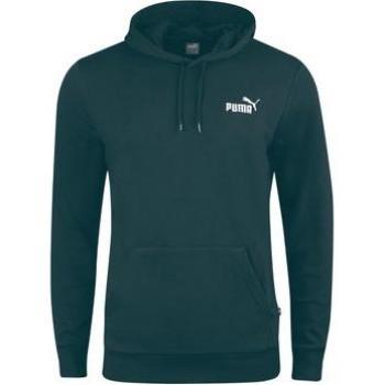Sweat-shirt Homme Puma Bleu Logo Ess Small