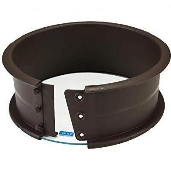 Lurch FlexiForm Springform mit Glasboden, Ø 20 cm, 100% BPA-freies Silikon