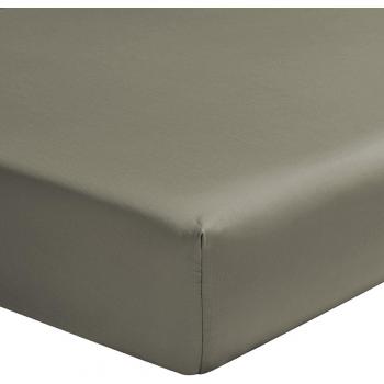 Alexandre Turpault Drap Housse Uni Vert TEOPHILE Coton Bio 140x200 cm