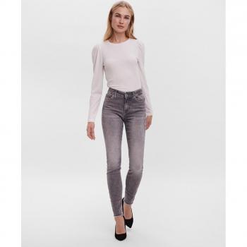 Vero Moda Jeans Peach Mr Skinny Ankle Ri2100 Denim Grigio M