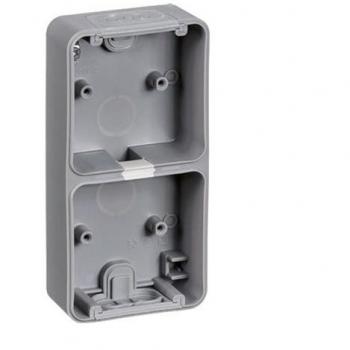 LK Opus 74 Struttura Modulari 2 Verticale – Grigio Luminante