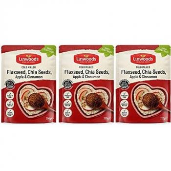 Linwoods Flaxseed, Chia, Apple & Cinnamon 200g