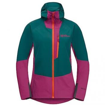 Jack Wolfskin Softshelljacke »ALPSPITZE HOODY W«, mit Kapuze