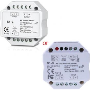 Remote Control Triac Dimmer for Single Color LED Lighting