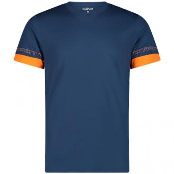 CMP Sport T-Shirt Herren Kurzarm Größe 48 Blau