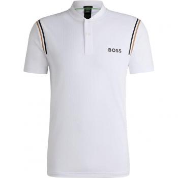 BOSS Polo Palle MB 7 Herren Weiß