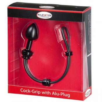Malesation Eichelklemmer mit Alu-Plug, Mini