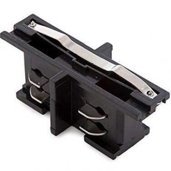 Conector Carril Trifásico Negro
