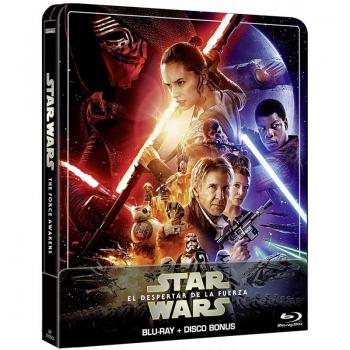 Star Wars: El Despertar de la Fuerza (Edición Remasterizada) en Steelbook Blu‑Ray