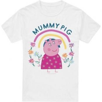 Peppa Pig Maglietta Uomo Mummia e Arco Iris XXL