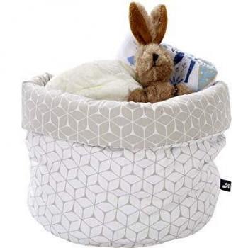 Alvi Utensilo Utensilientasche rund Raute taupe