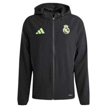 Real Madrid Tiro 25 Pro Vis Tech Training Coat – Black and Lemon