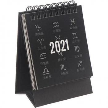 Portable Desk Calendar with Constellations