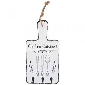 Patère 3 crochets à torchons – Le Chef