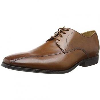 Clarks Herren Braun Leder Mode Derbys, Gilman