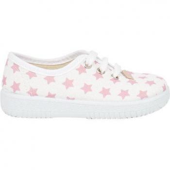 Zapatillas de lona Pisamonas para bebé niña con estrellas