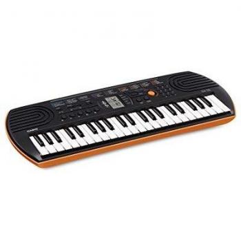 Tastiera Musicale Casio SA-76 con 44 Minitasti Polifonia a 8 Voci