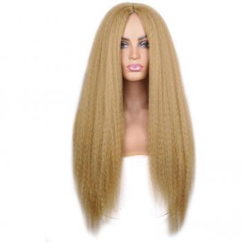 30-Inch Side Part Synthetic Wig for Black Women