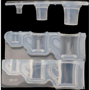 Mini Botella de Leche Real – Molde de Silicona para Joyería