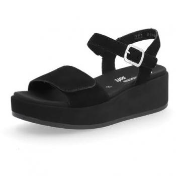 Remonte – Sandali Donna Nero, Lato Aperto, Eu 39