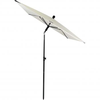 CAPTAIN STAG Rechteckiger Sonnenschirm 210cm Garten Weiß