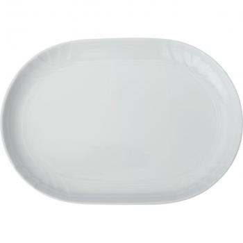 Fuente Blanca Ovalada Kiara VEGA 33x23 cm 6 Pz