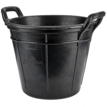 Seau Multi-Usage 18L Caoutchouc Noir