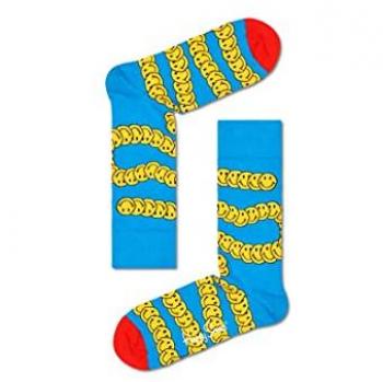 Calcetines Hombre Happy Socks Zen Smiley Rojo