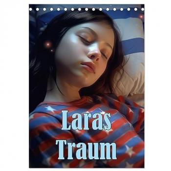 Laras Traum (Tischkalender 2025 DIN A5 hoch) CALVENDO Monatskalender