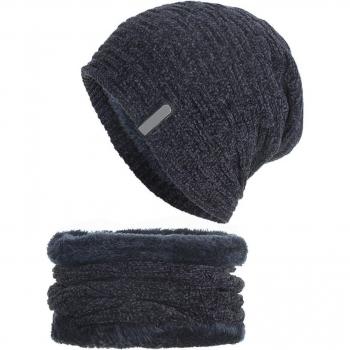 Colección Calidez Retro Bufanda-Gorro