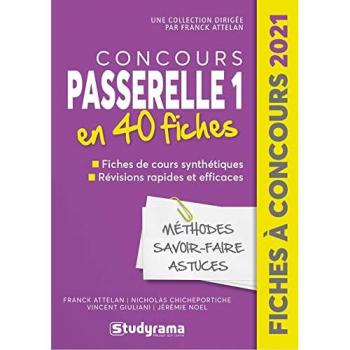 Fiches Concours Passerelle 1