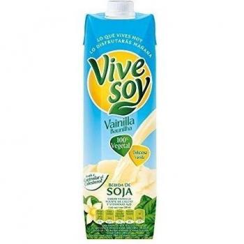 Bebida de soja vainilla 1l