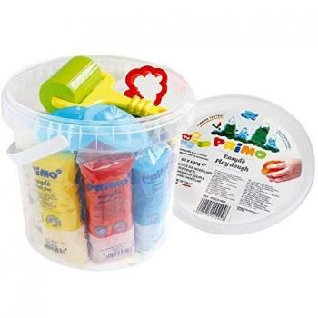 Kit de pâte à modeler avec moules, 10 couleurs