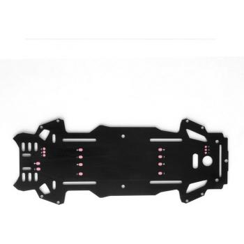 Quadcoptero Enzo250 Kit Carbono 250mm Blanco Negro