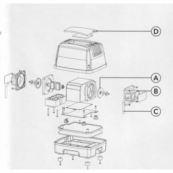 Superfish Air Blow 100 Component Set