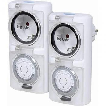 Mechanische Timer‑Sätze für den Außeneinsatz – LogiLink®, IP44
