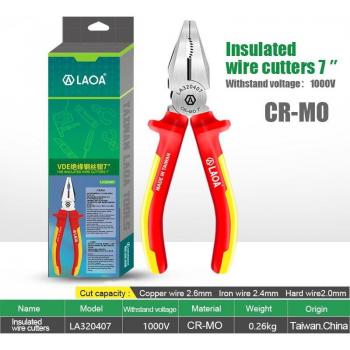 LAOA 1000V Insulated Cr-Mo Steel Pliers