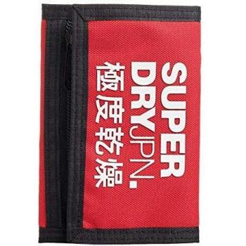 Triple‑Fold Rouge Wallet (Superdry)