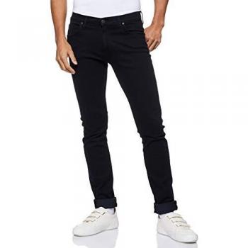 Jean Lee Luke Noir Blue Black Wood GQ – Taille 27W 32L Homme