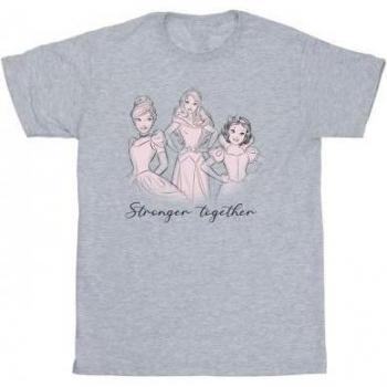 Disney Mädchen T-Shirt Prinzessinnen Power