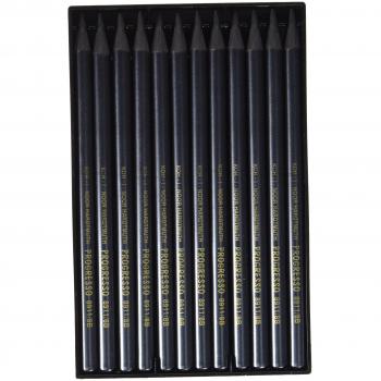KOH-I-NOOR Progresso Graphitstift, 8B, 12 Stück